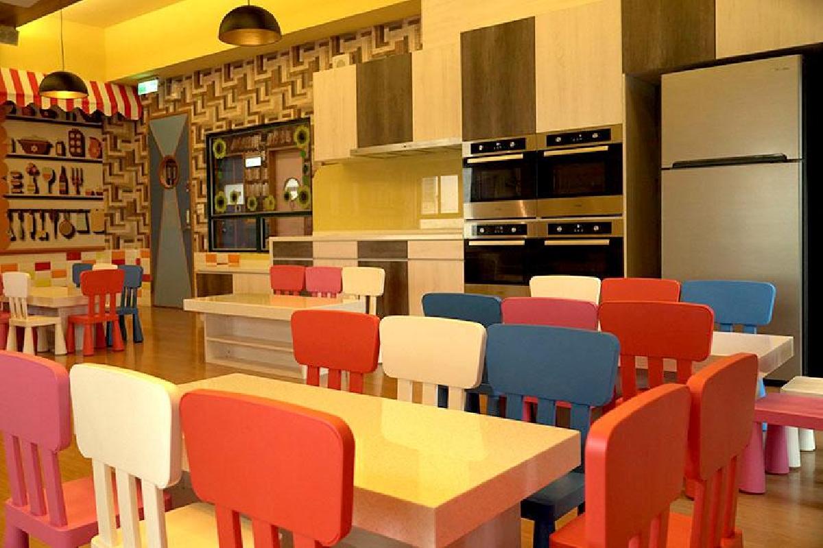 Chiender Multi-talent Building 3 F (Keyboard Classroom, Baking Classroom, Reading Corner)