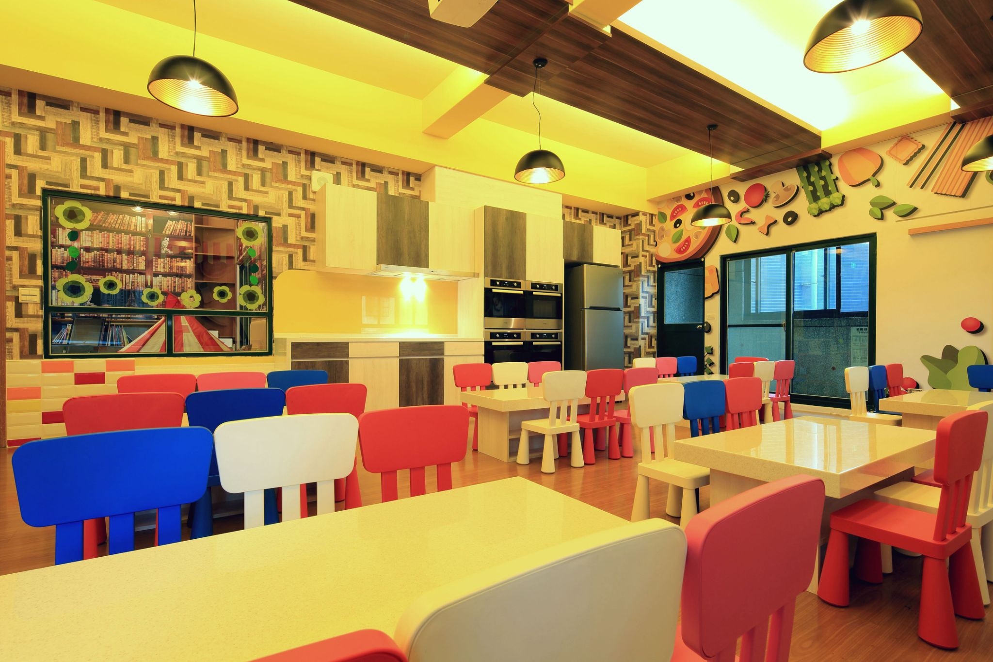 Chiender Multi-talent Building 3 F (Keyboard Classroom, Baking Classroom, Reading Corner)